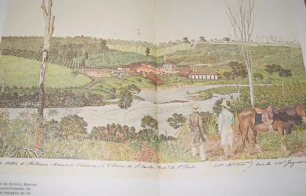 Fazenda prxima de Campinas, de Antnio Manoel Teixeira
